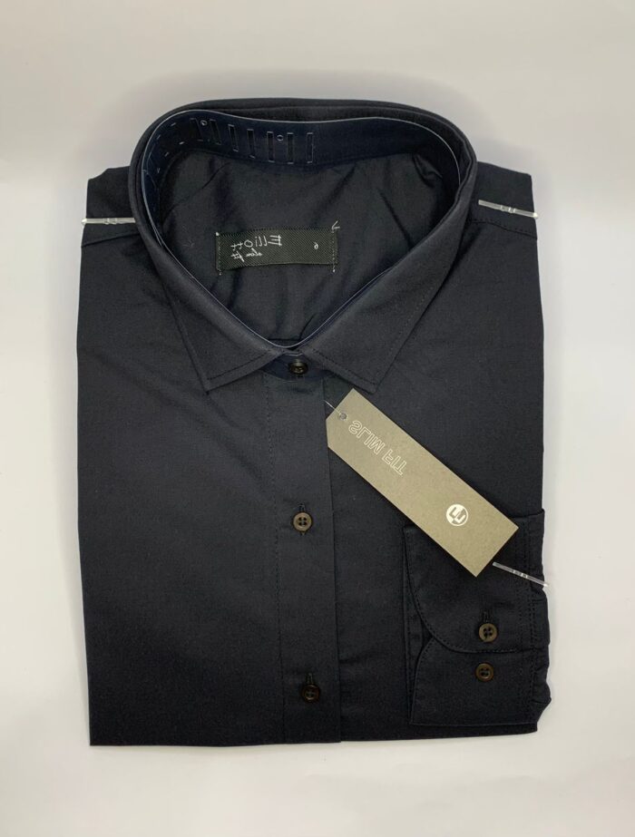 Camisa Elliott Slim Fit – Preta - Imagem 2