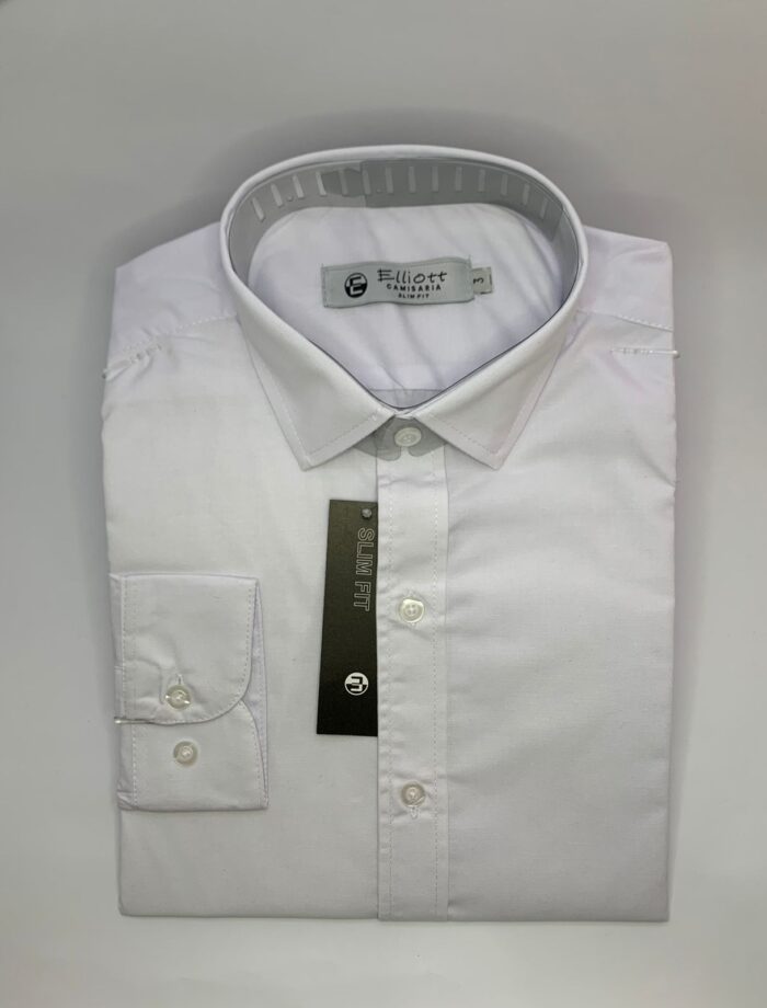 Camisa Elliott Slim Fit – Branca - Imagem 2