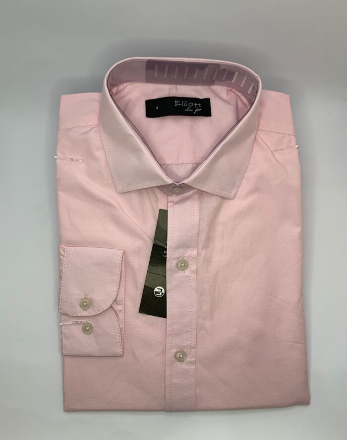 Camisa Elliott Slim Fit – Rosa
