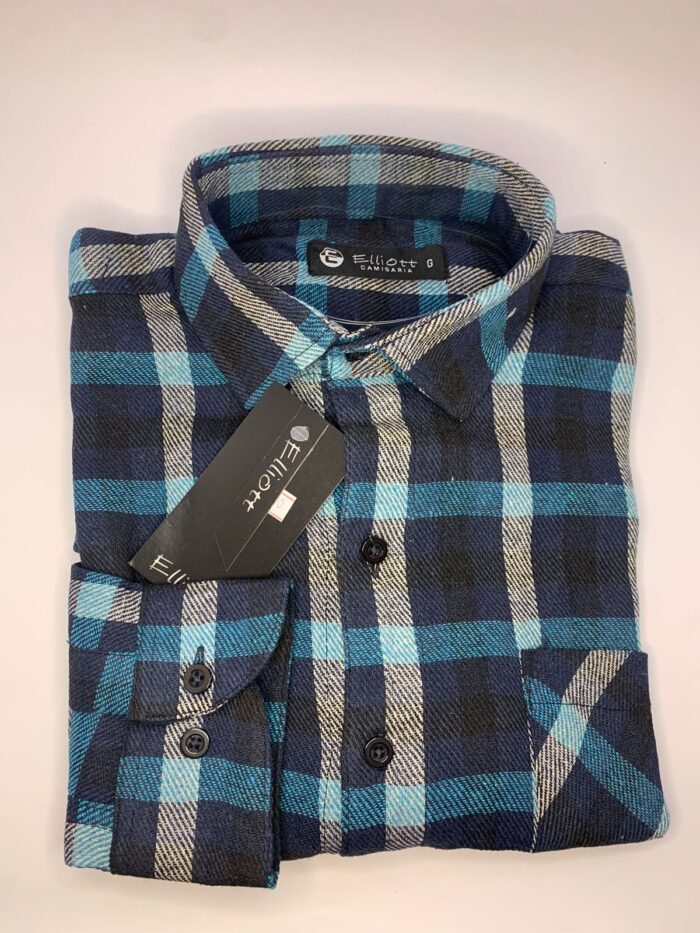 Camisa Elliott Slim Fit – Xadrez
