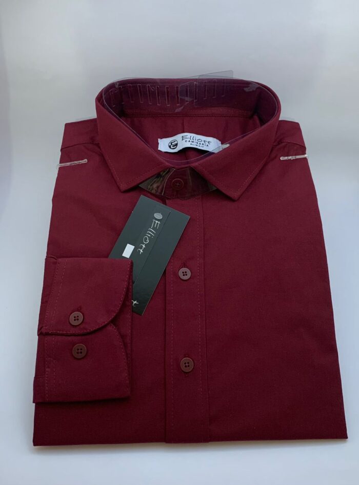 Camisa Elliott Slim Fit – Vermelha