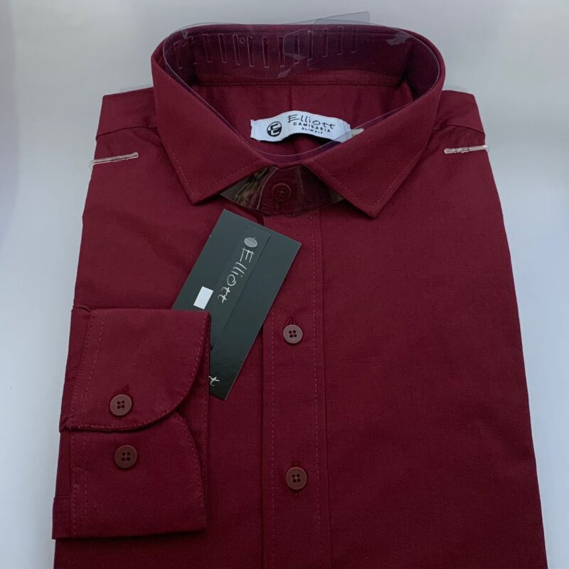 Camisa Elliott Slim Fit – Vermelha