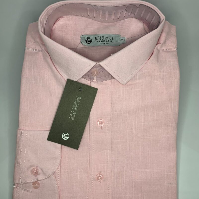 Camisa Elliott Slim Fit – Rosa