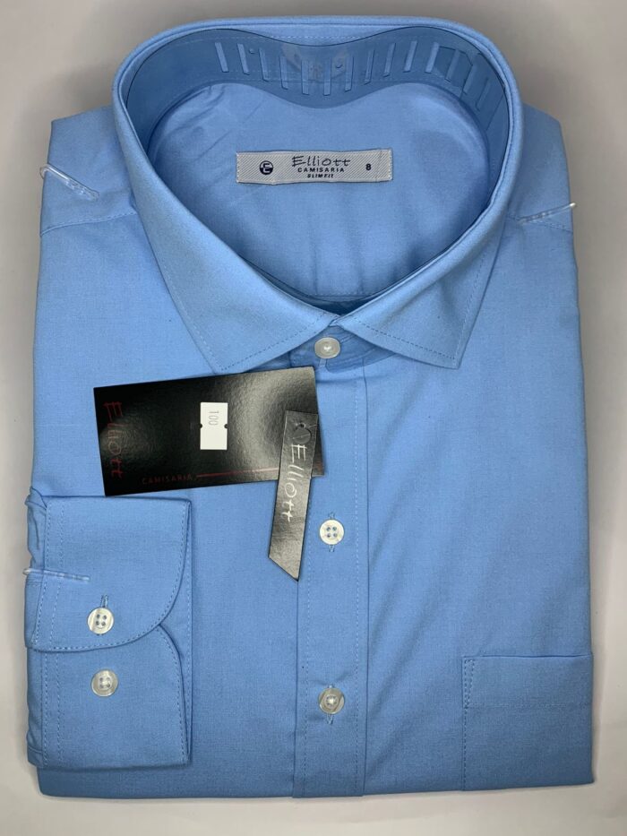 Camisa Elliott Slim Fit – Azul