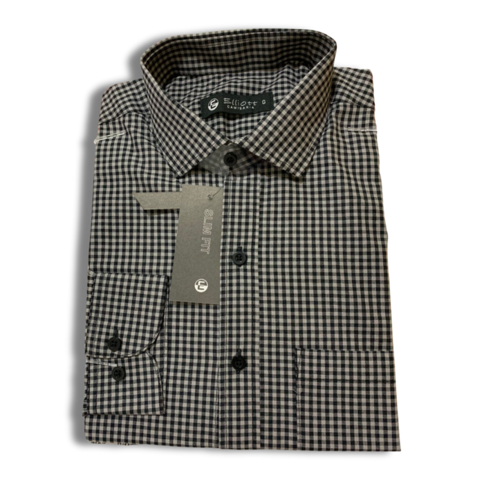 Camisa Elliott Slim Fit – Xadrez