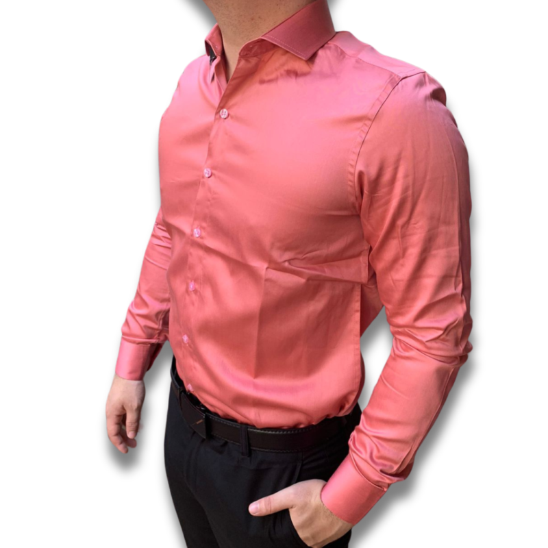 Camisa Elliott Slim Fit –Rose