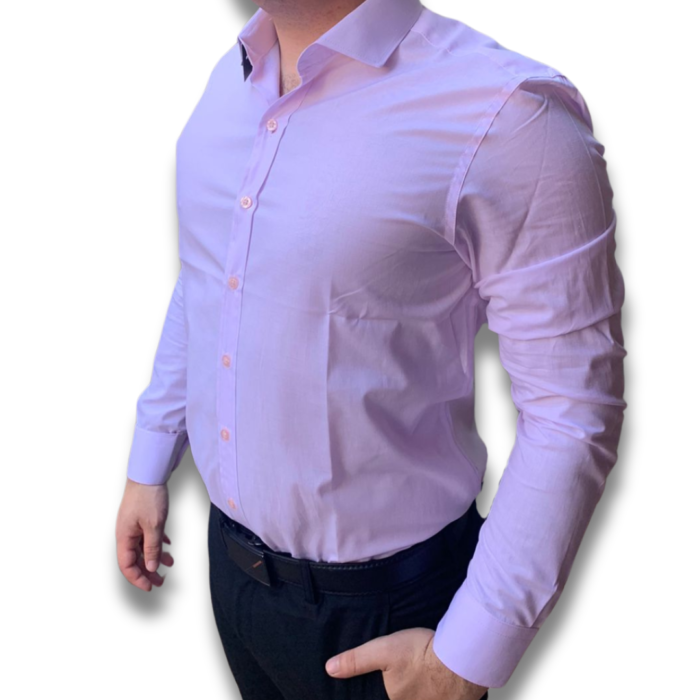 Camisa Elliott Slim Fit – Rosa