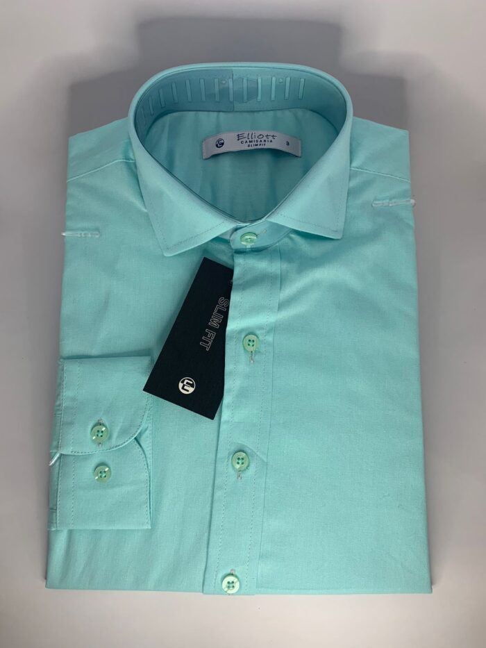 Camisa Elliott Slim Fit – Verde - Imagem 2