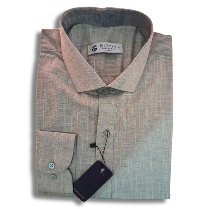 Camisa Elliott Slim Fit – Cinza