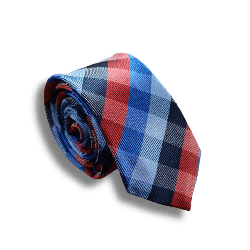 Gravata Xadrez Slim