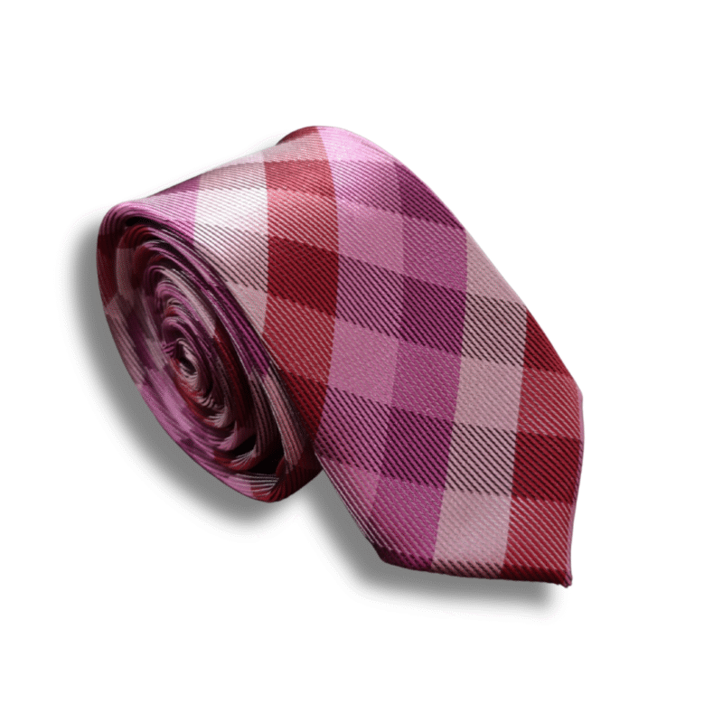 Gravata Xadrez Slim