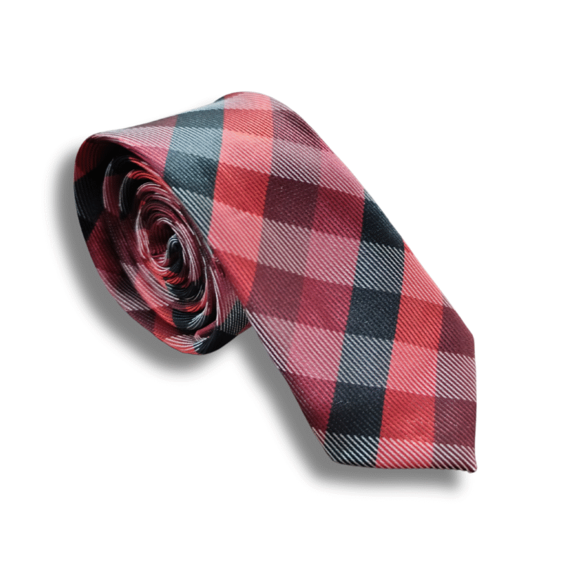 Gravata Xadrez Slim