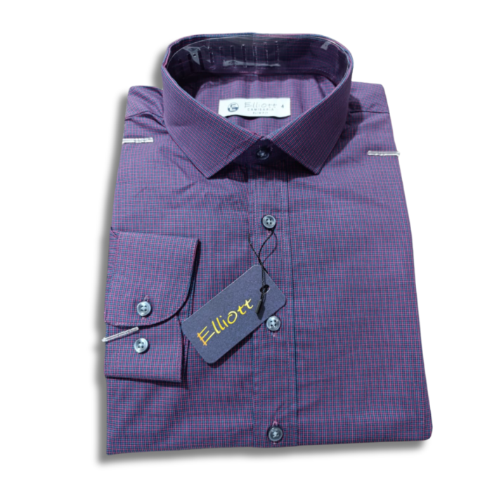 Camisa Elliott Slim Fit – Xadrez