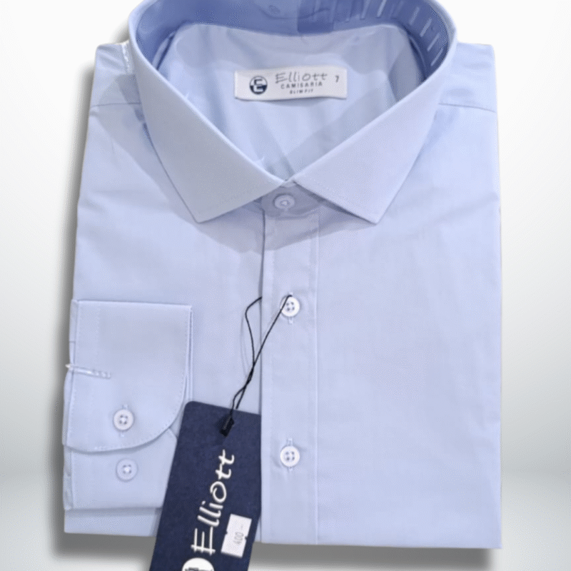 Camisa Elliott Slim Fit – Azul