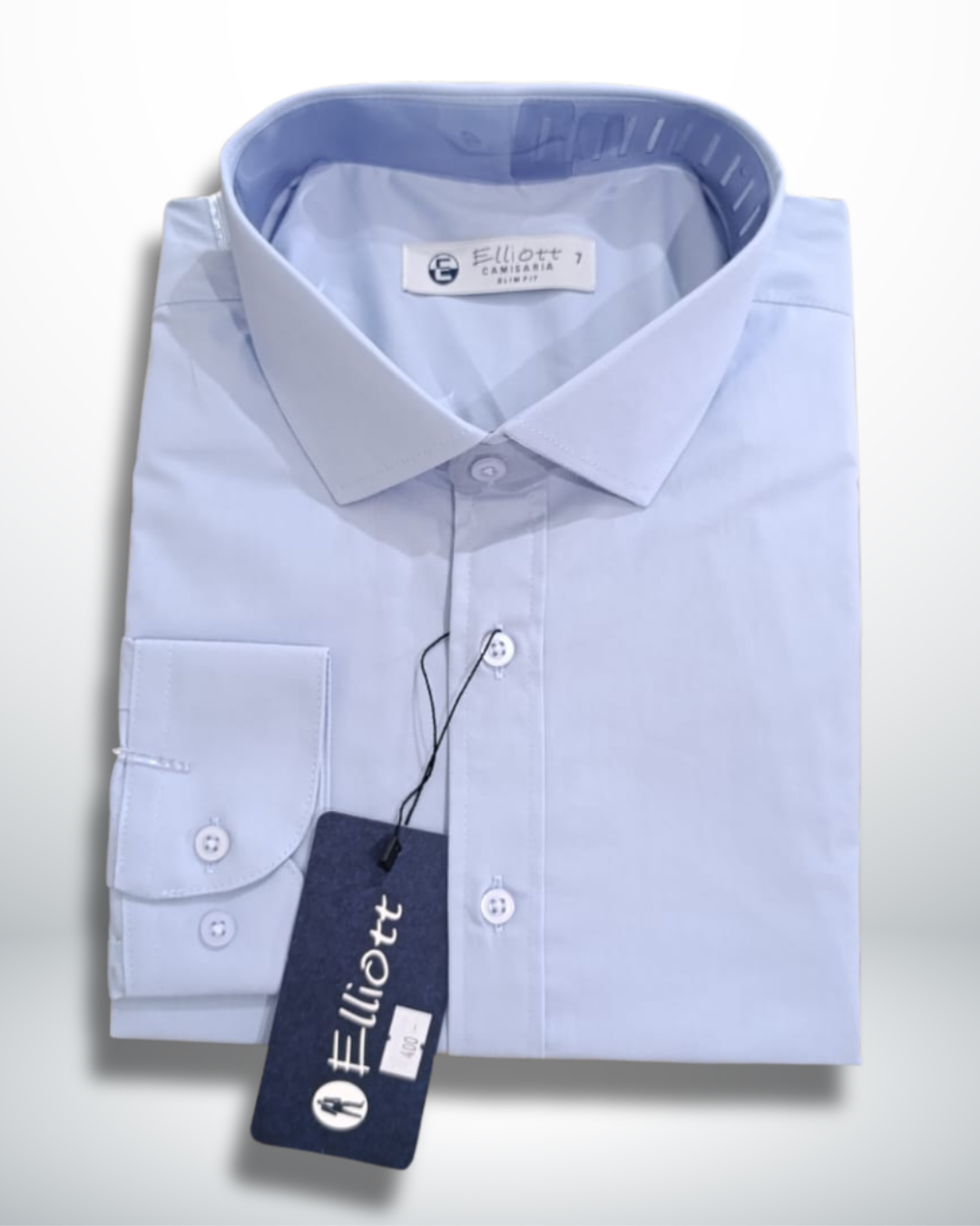 Camisa Elliott Slim Fit – Azul