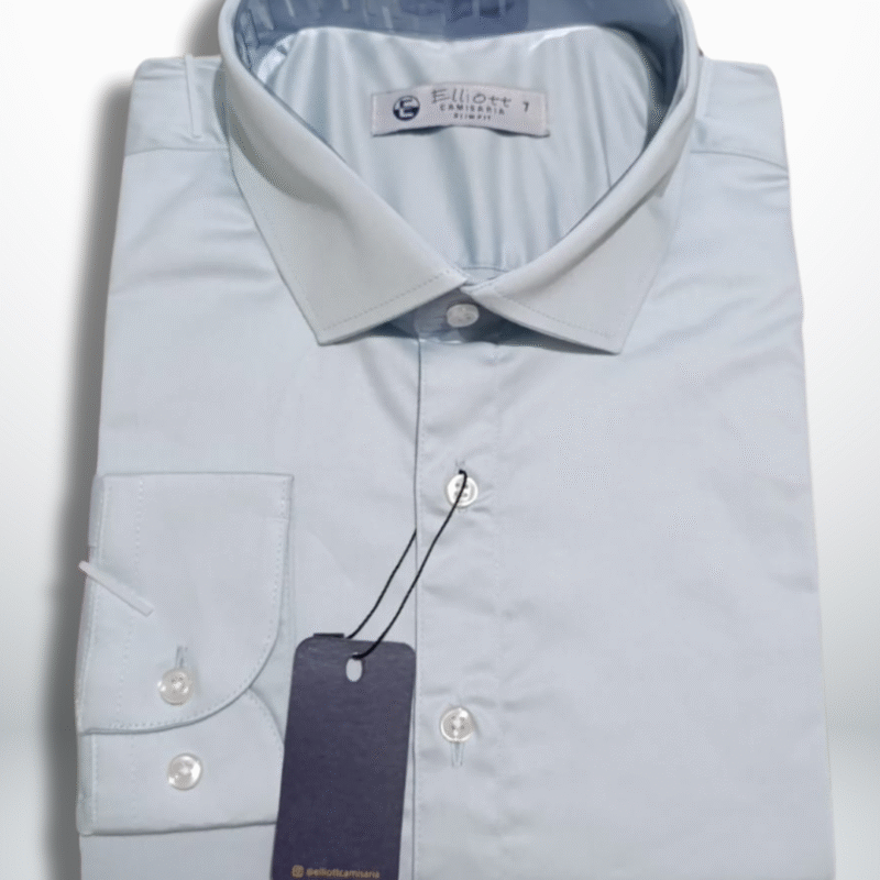 Camisa Elliott Slim Fit – Azul claro