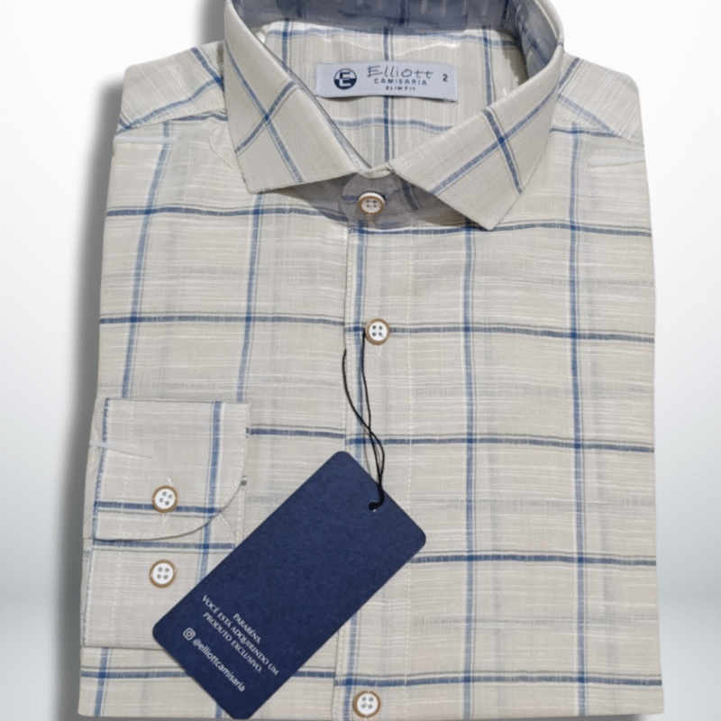 Camisa Elliott Slim Fit – Xadrez