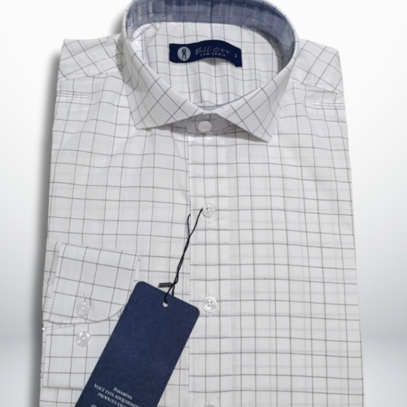 Camisa Elliott Slim Fit – Xadrez