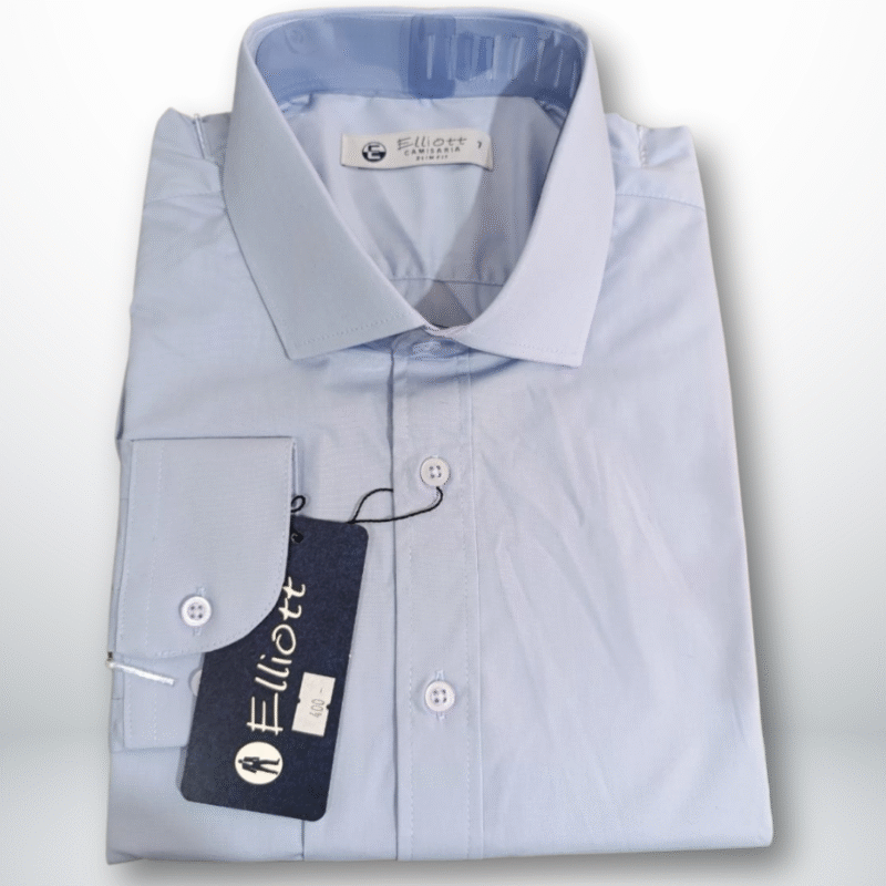 Camisa Elliott Slim Fit – Azul Claro