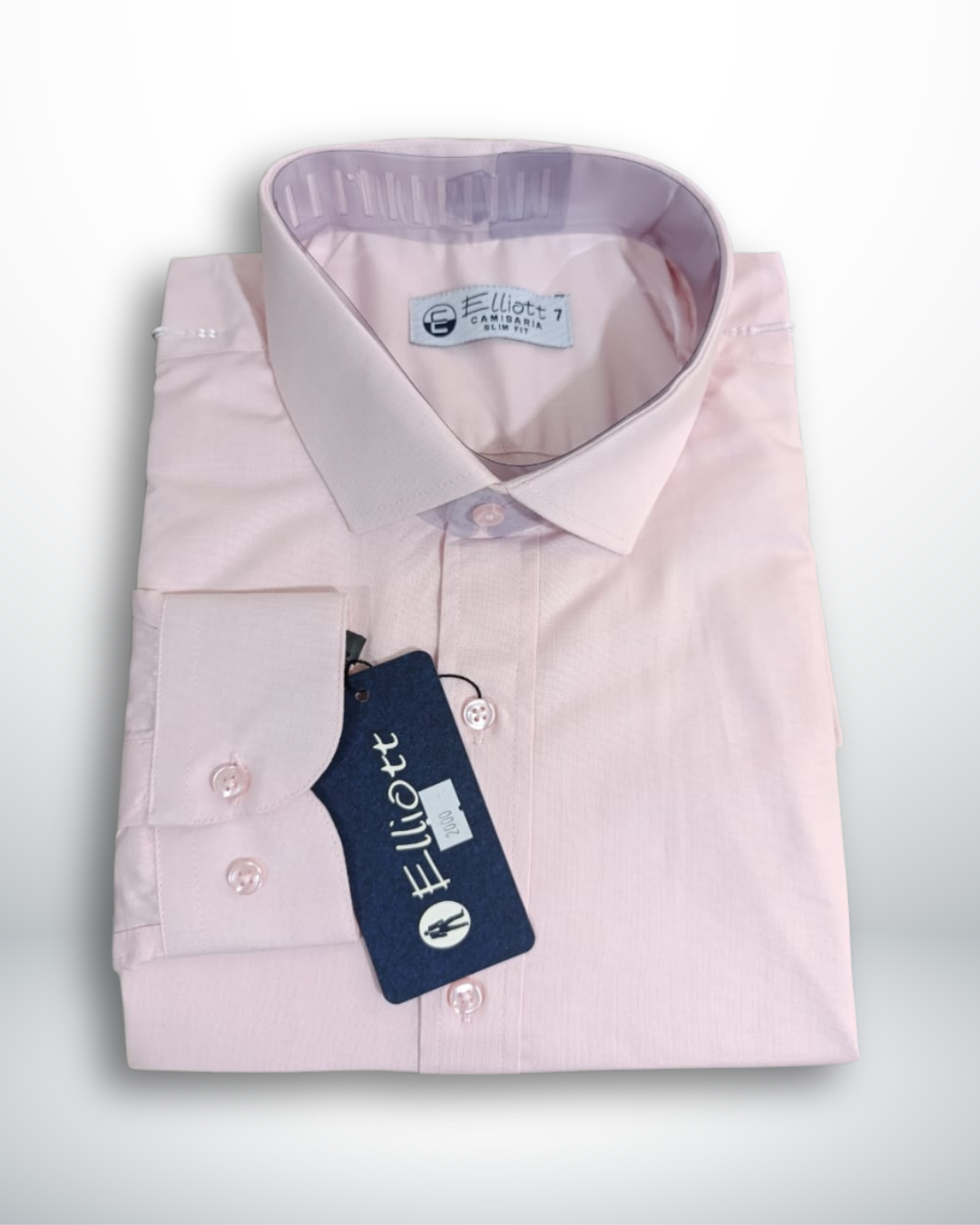 Camisa Elliott Slim Fit – Rosa