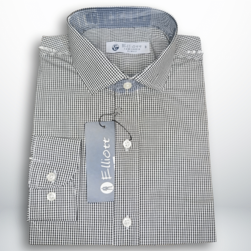 Camisa Elliott Slim Fit – Xadrez