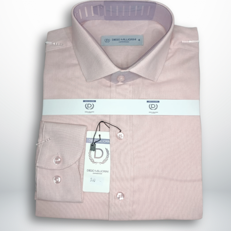 Camisa Diego Milliorini Slim Fit – Rosa