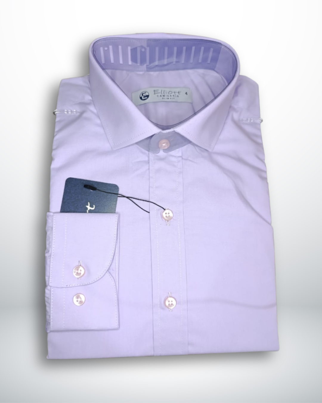Camisa Elliott Slim Fit – Lilas