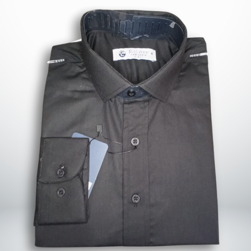 Camisa Elliott Slim Fit – Preta